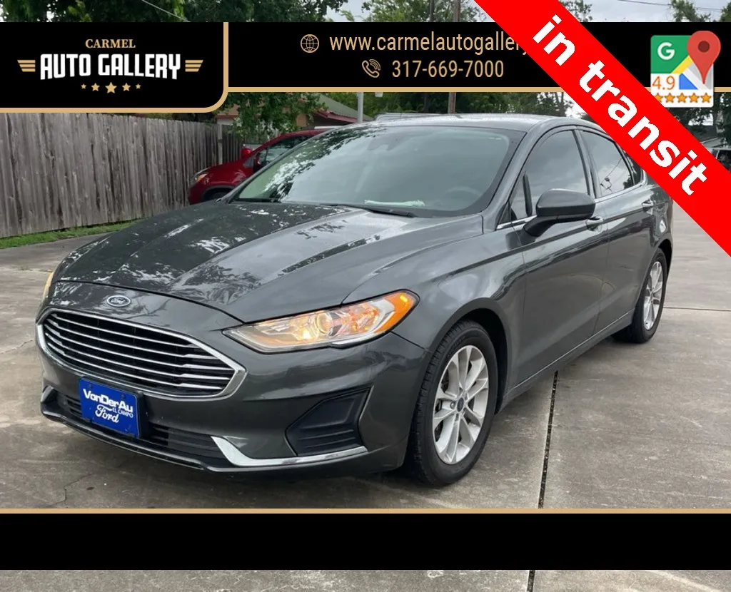 Gray 2020 Ford Fusion SE for sale in Carmel, IN