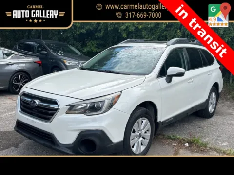 White 2019 Subaru Outback 2.5i Premium for sale in Carmel, IN