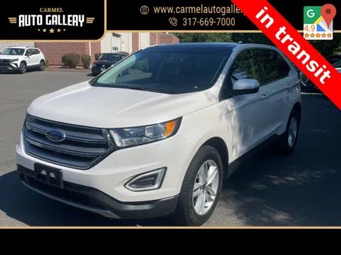 White 2017 Ford Edge SEL for sale in Carmel, IN