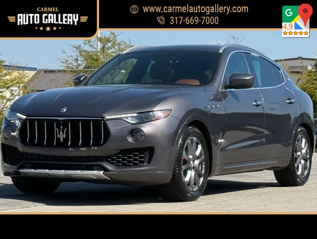 Gray 2018 Maserati Levante GranLusso for sale in Carmel, IN