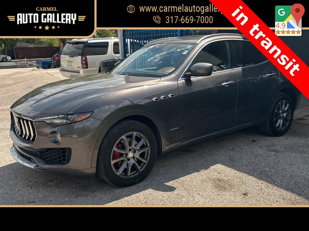 Gray 2018 Maserati Levante GranLusso for sale in Carmel, IN