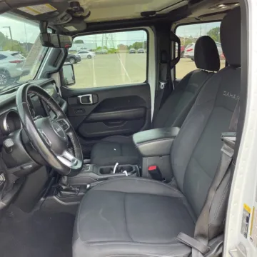 Another view of 2021 Jeep Wrangler Unlimited Sahara for sale in Carmel, IN at Carmel Auto Gallery
