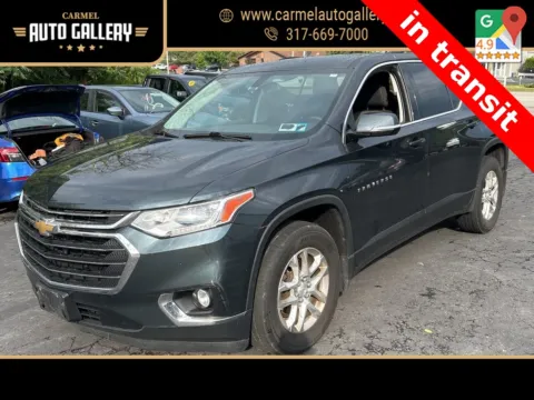 Gray 2018 Chevrolet Traverse LT for sale in Carmel, IN