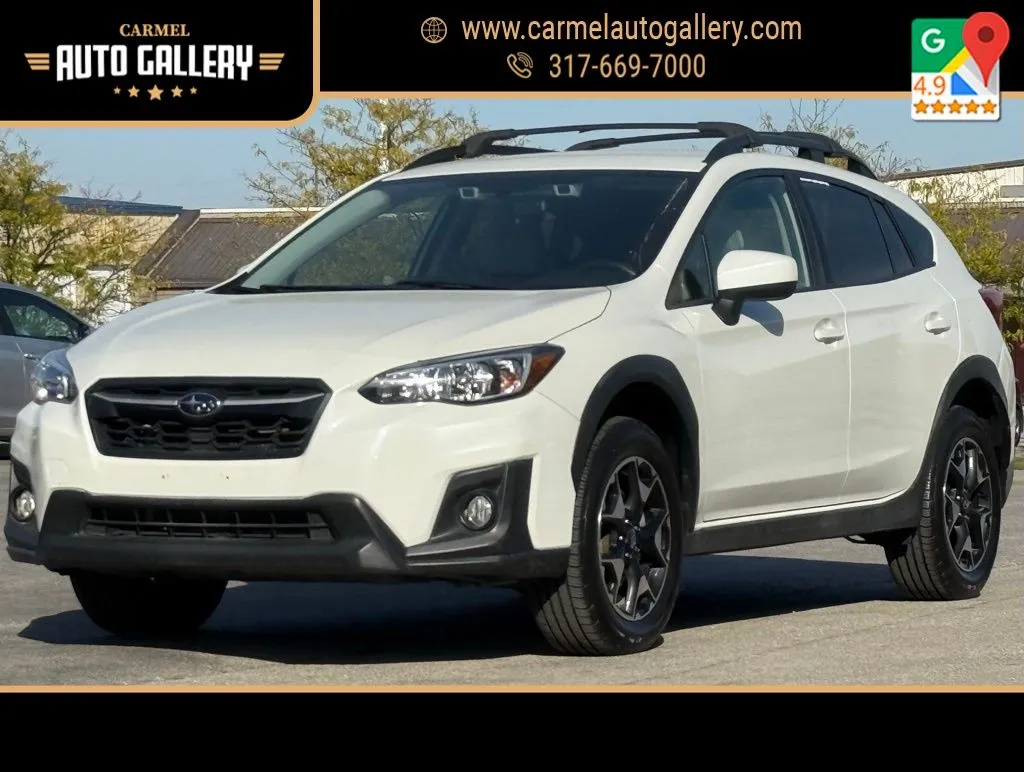 White 2020 Subaru Crosstrek Premium for sale in Carmel, IN