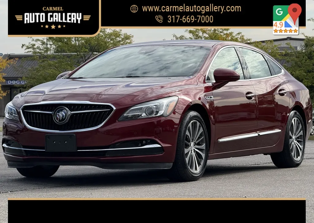 Red 2017 Buick LaCrosse Premium I Group for sale in Carmel, IN