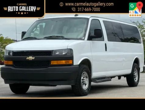 White 2022 Chevrolet Express 3500 LS for sale in Carmel, IN