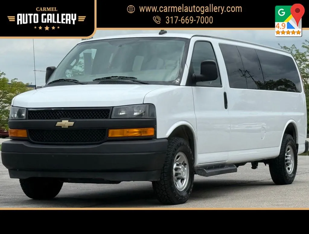 White 2022 Chevrolet Express 3500 LS for sale in Carmel, IN