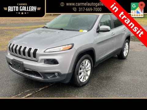 Silver 2017 Jeep Cherokee Limited for sale in Carmel, IN
