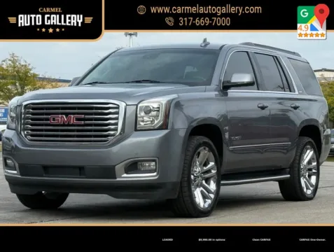Gray 2018 GMC Yukon SLT for sale in Carmel, IN