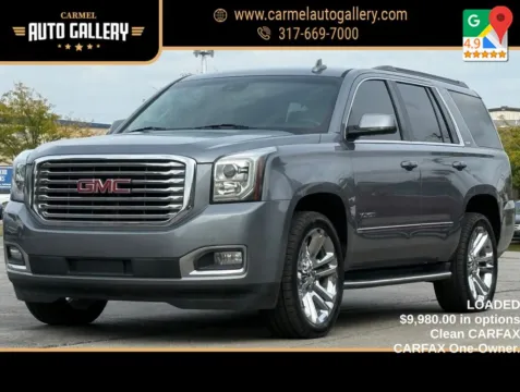 Silver 2018 GMC Yukon SLT for sale in Carmel, IN