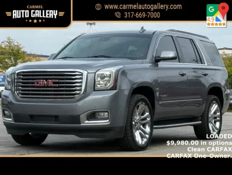 Silver 2018 GMC Yukon SLT for sale in Carmel, IN