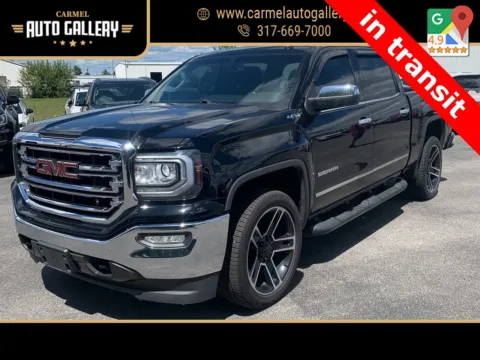 Black 2018 GMC Sierra 1500 SLT for sale in Carmel, IN