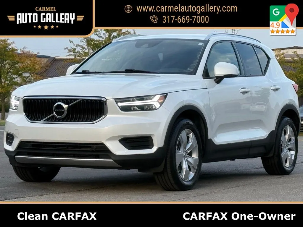 White 2022 Volvo XC40 Momentum for sale in Carmel, IN