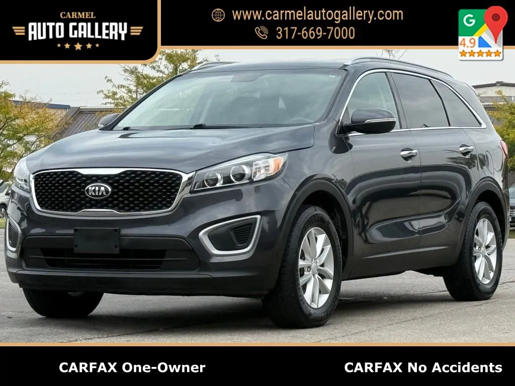 Gray 2017 Kia Sorento LX for sale in Carmel, IN