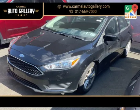 Black 2018 Ford Focus SE for sale in Carmel, IN