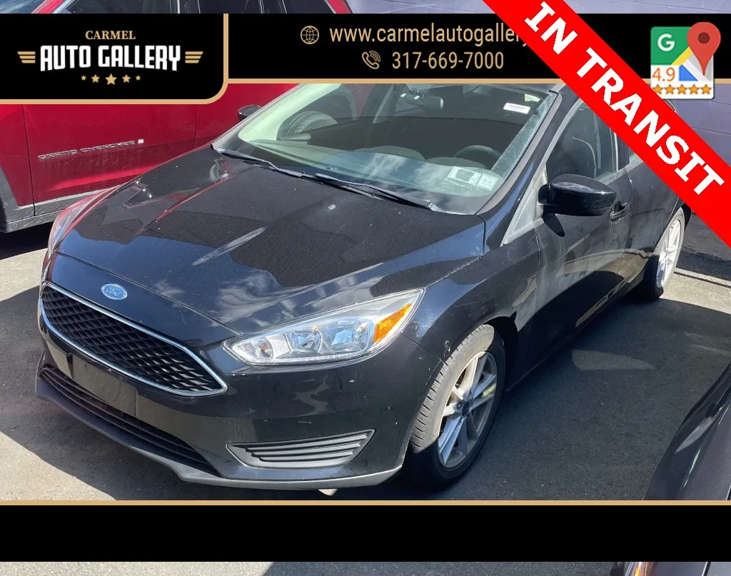Black 2018 Ford Focus SE for sale in Carmel, IN