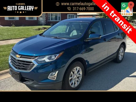 Blue 2019 Chevrolet Equinox LT for sale in Carmel, IN