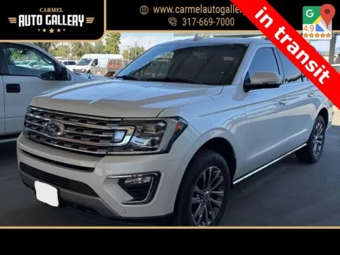 White 2018 Ford Expedition Max Limited for sale in Carmel, IN
