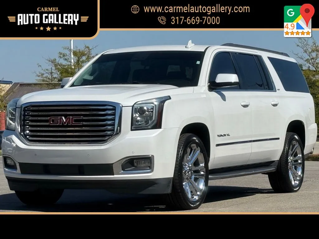 White 2018 GMC Yukon XL SLT for sale in Carmel, IN