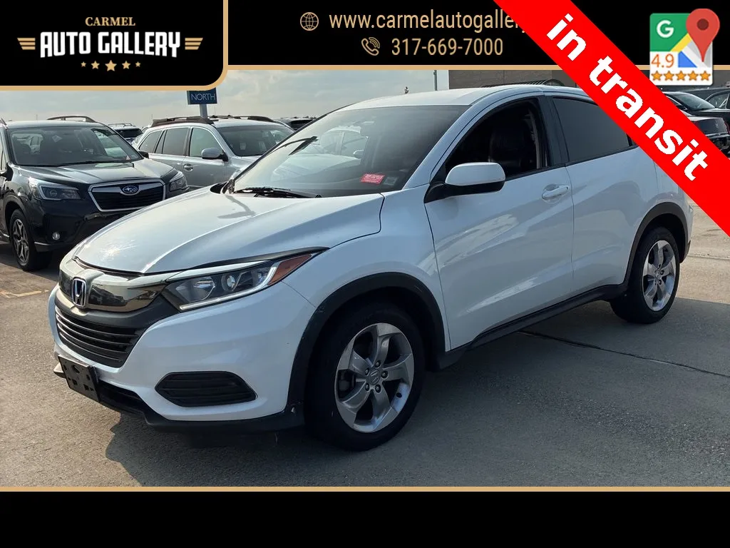 White 2021 Honda HR-V LX for sale in Carmel, IN