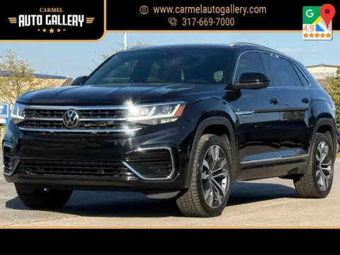Black 2020 Volkswagen Atlas Cross Sport 3.6L V6 SEL R-Line for sale in Carmel, IN