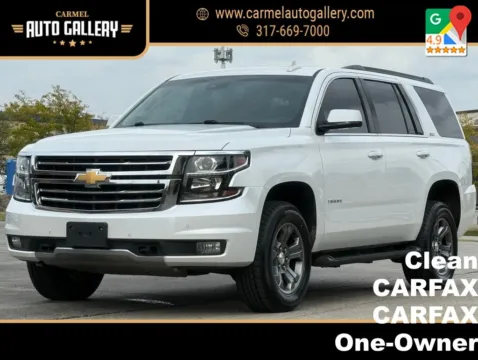 White 2018 Chevrolet Tahoe LT for sale in Carmel, IN
