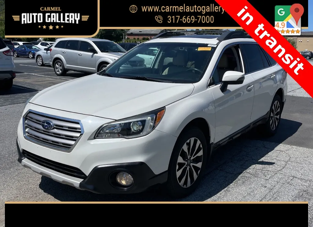 White 2017 Subaru Outback 2.5i for sale in Carmel, IN