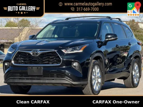Black 2020 Toyota Highlander Limited for sale in Carmel, IN