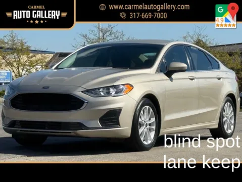 White 2019 Ford Fusion SE for sale in Carmel, IN