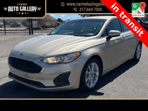 White 2019 Ford Fusion SE for sale in Carmel, IN