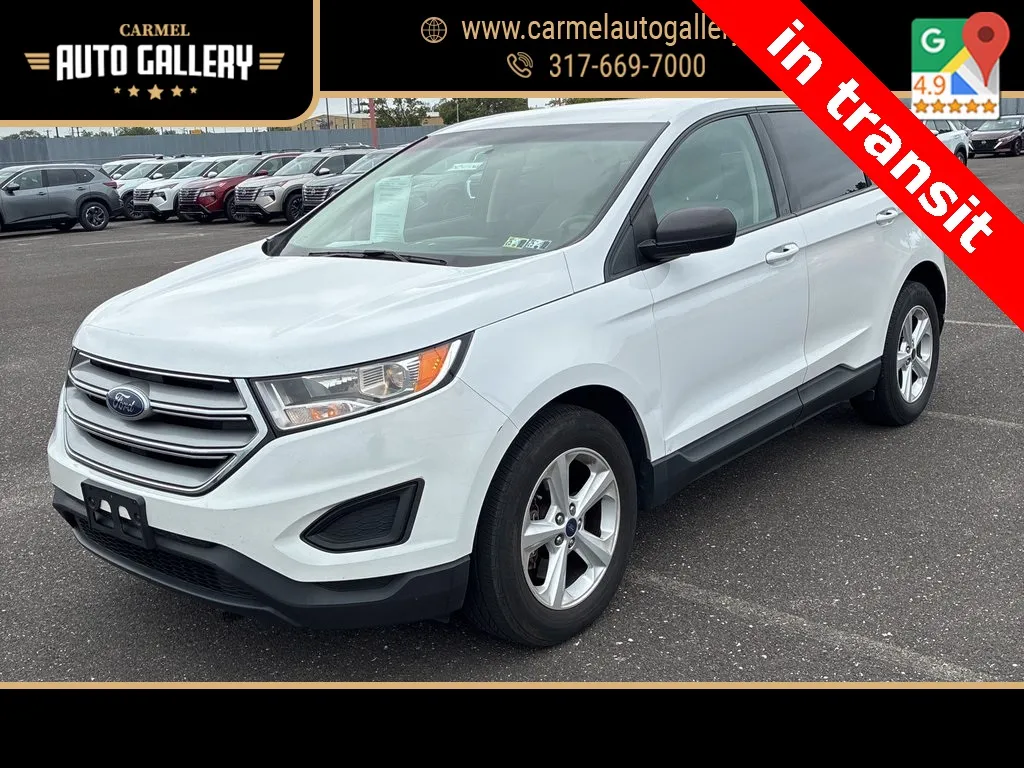 White 2018 Ford Edge SE for sale in Carmel, IN