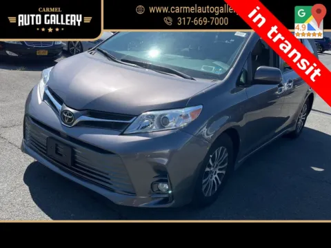 Gray 2020 Toyota Sienna XLE for sale in Carmel, IN
