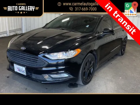 Black 2017 Ford Fusion SE for sale in Carmel, IN
