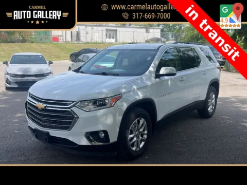 White 2019 Chevrolet Traverse LT for sale in Carmel, IN