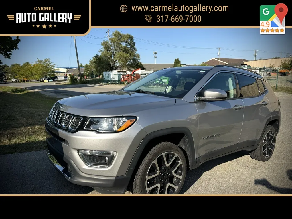 Silver 2017 Jeep New Compass Limited for sale in Carmel, IN
