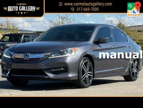 Gray 2017 Honda Accord Sport for sale in Carmel, IN