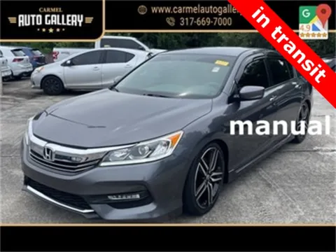 Gray 2017 Honda Accord Sport for sale in Carmel, IN
