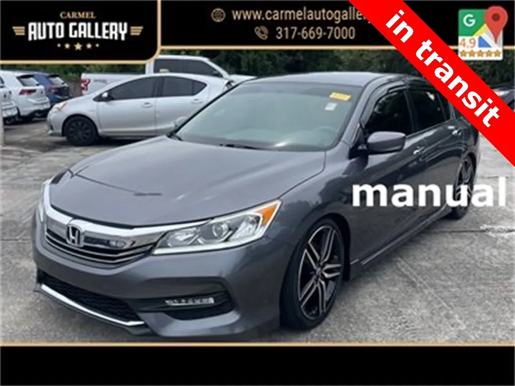 Gray 2017 Honda Accord Sport for sale in Carmel, IN