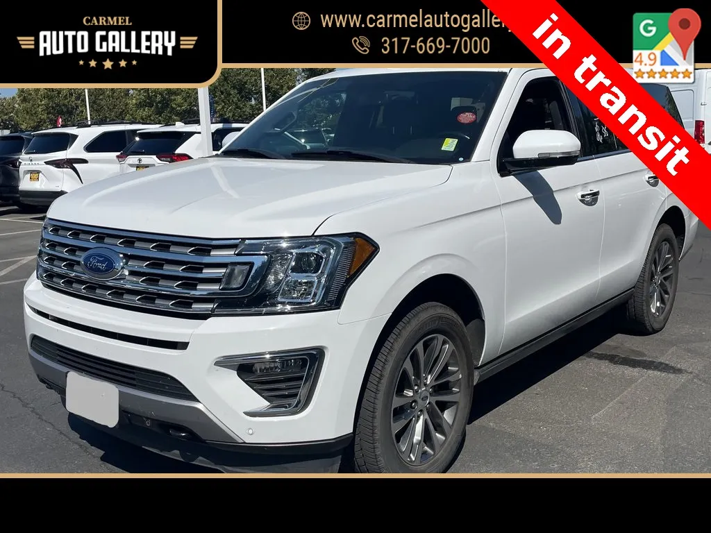 White 2018 Ford Expedition Limited for sale in Carmel, IN