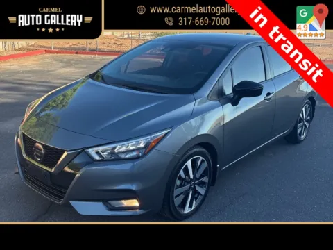 Gray 2021 Nissan Versa 1.6 SR for sale in Carmel, IN