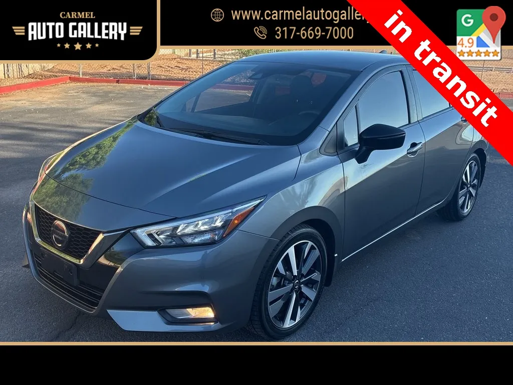 Gray 2021 Nissan Versa 1.6 SR for sale in Carmel, IN