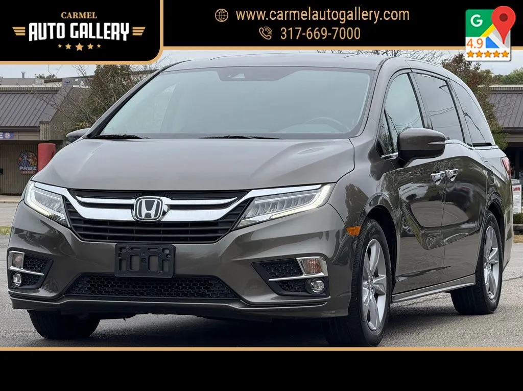 Gray 2019 Honda Odyssey Elite for sale in Carmel, IN