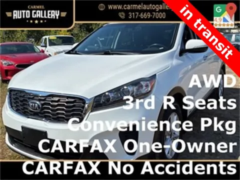 White 2019 Kia Sorento LX for sale in Carmel, IN