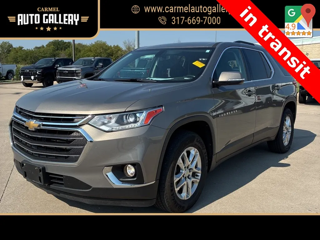 Gray 2018 Chevrolet Traverse LT for sale in Carmel, IN