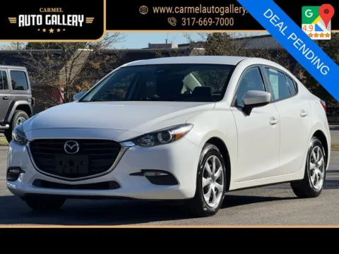 White 2018 Mazda Mazda3 Sport for sale in Carmel, IN