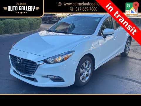 White 2018 Mazda Mazda3 Sport for sale in Carmel, IN
