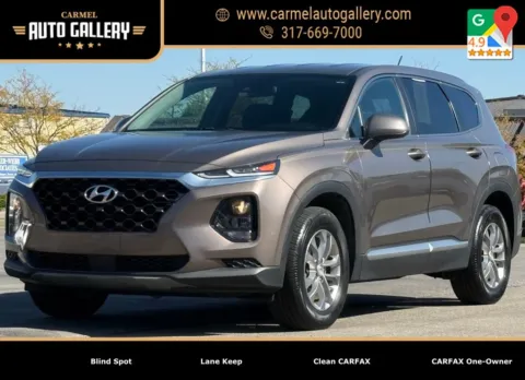 Brown 2019 Hyundai Santa Fe SE for sale in Carmel, IN
