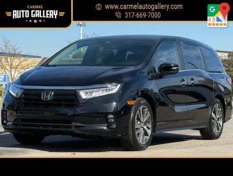 Black 2023 Honda Odyssey Touring for sale in Carmel, IN
