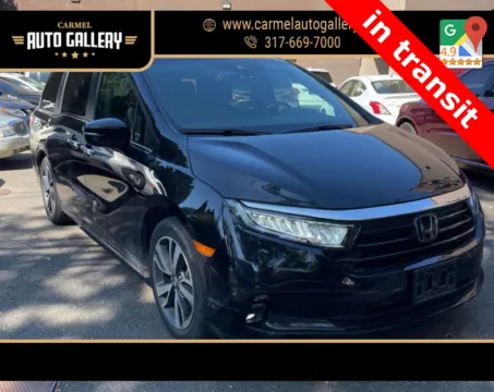 Black 2023 Honda Odyssey Touring for sale in Carmel, IN