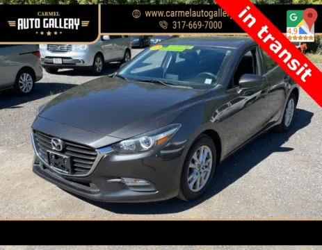 Gray 2017 Mazda Mazda3 Sport for sale in Carmel, IN